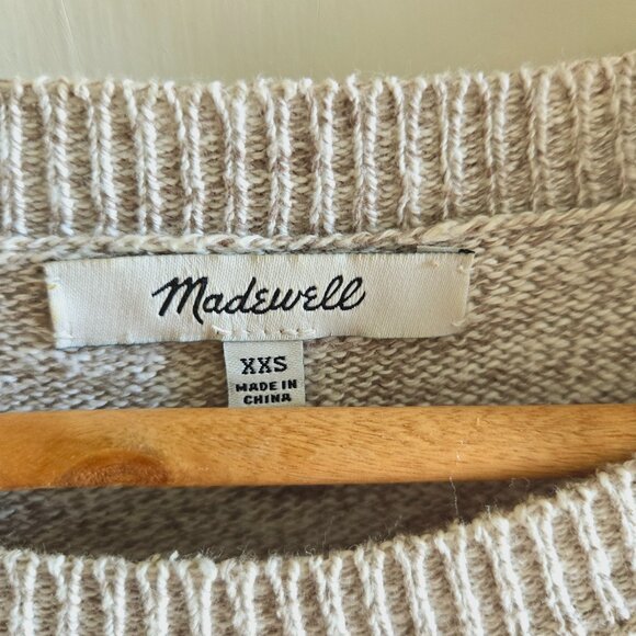 Madewell Knot Front Sweater Tee in XXS - Picture 2 of 3
